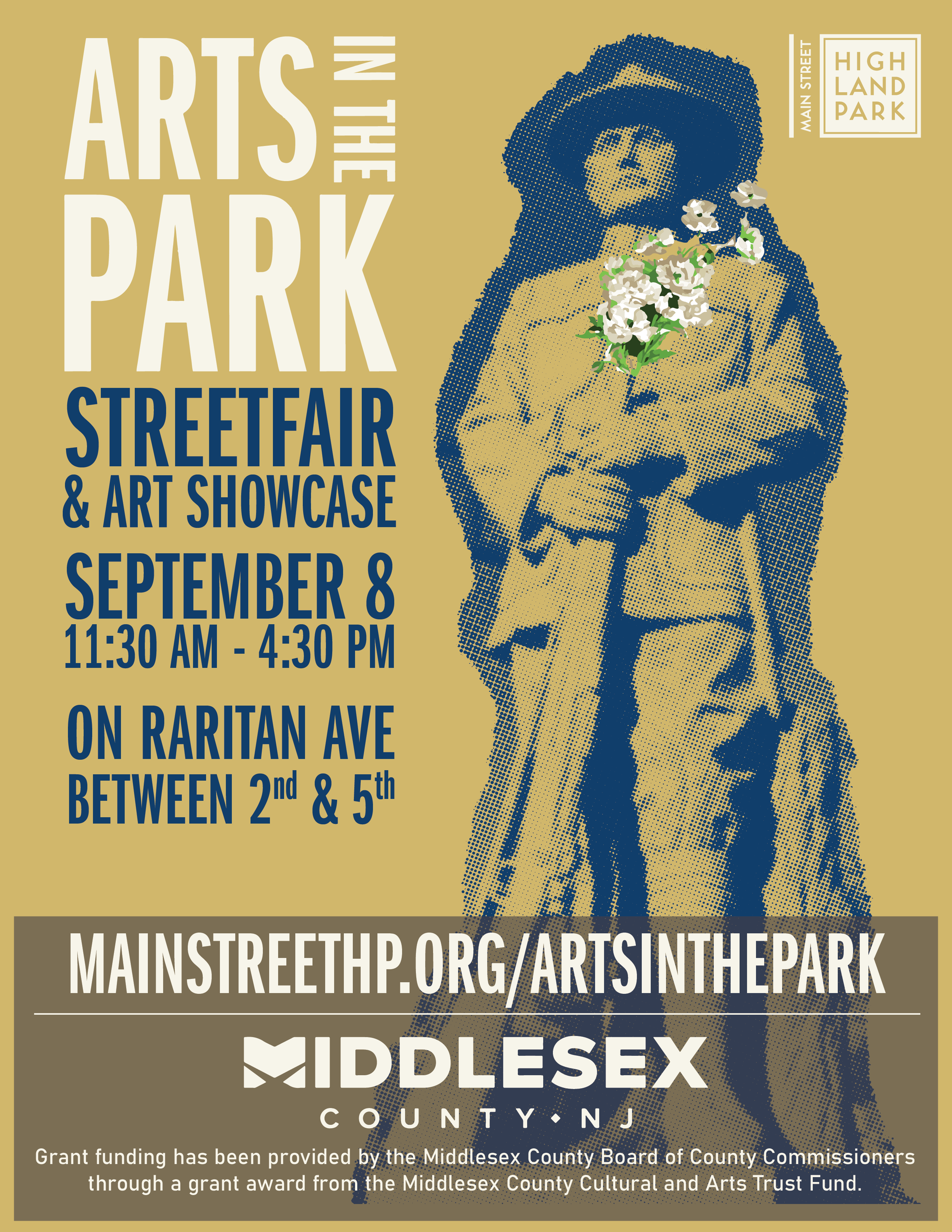 Highland Park Arts in the Park 2024 Flyer