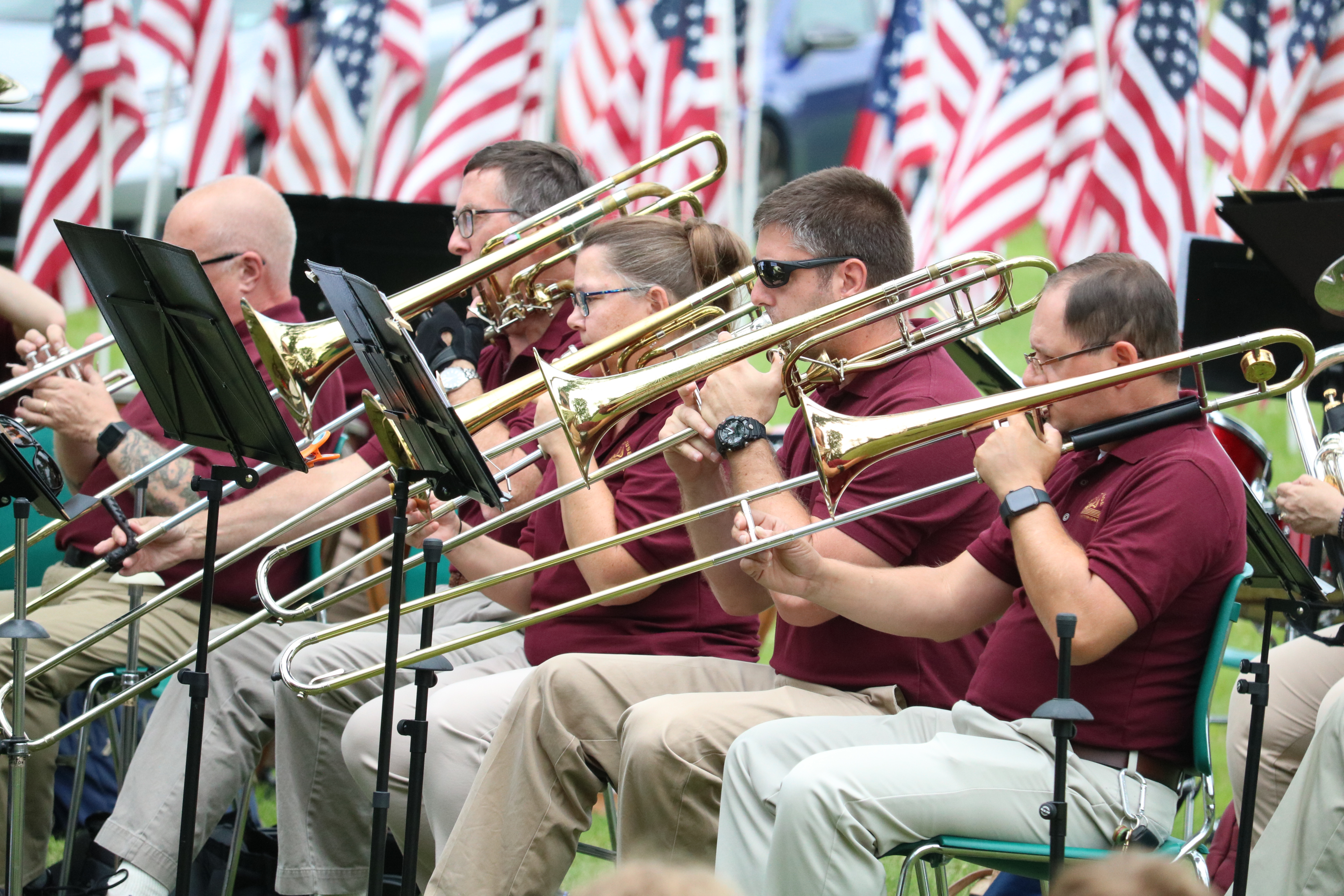 The Whitehouse Wind Symphony will perform as part of the festivities taking place at the Field of HonorⓇ at the Jacobus Vanderveer House in Bedminster.