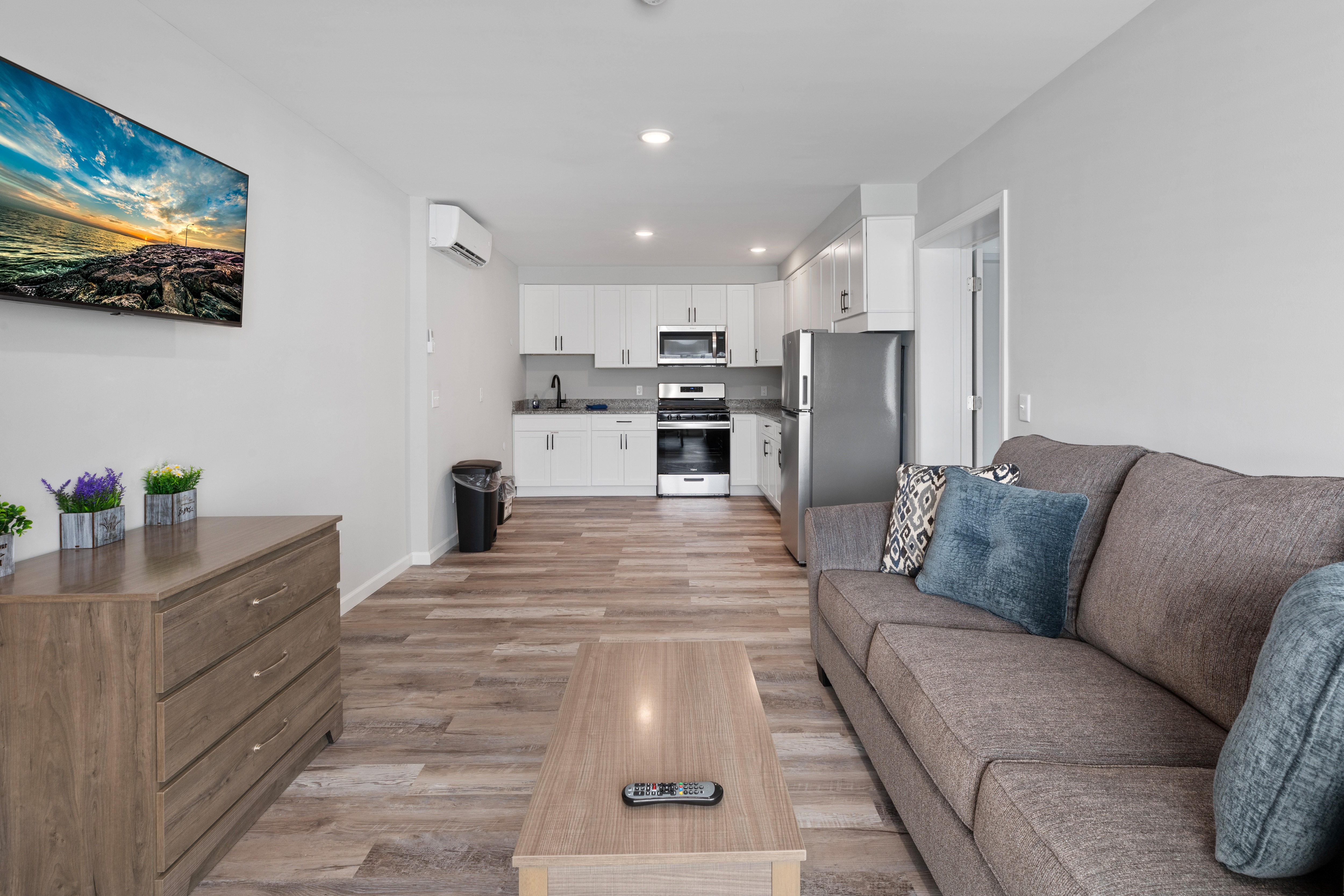 Suite Living Room with kitchen