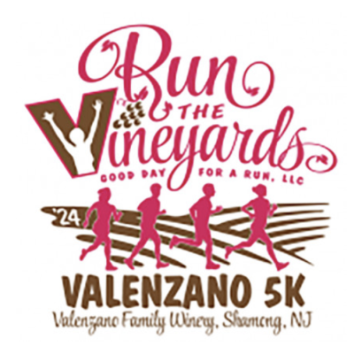 logo for run the vineyards