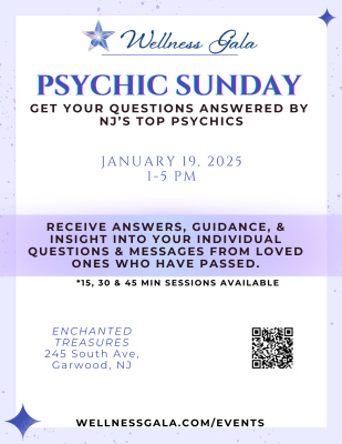 Psychic Sunday flyer.