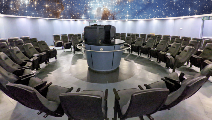 Stars in the Longo Planetarium