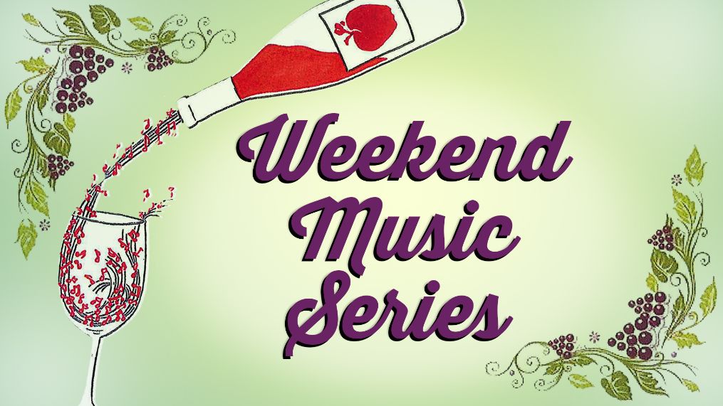 logo for weekend music series